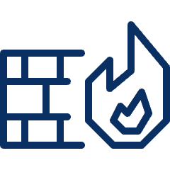 Programming Firewall Icon from Cyber Line Set