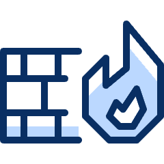 Programming Firewall Icon from Cyber Duotone Set