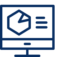 Programming Graph Pie Icon from Cyber Line Set