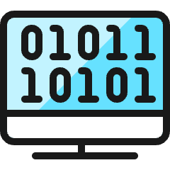 Programming Monitor Icon from Ultimate Colors Set