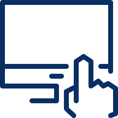 Programming Touchscreen Icon from Cyber Line Set