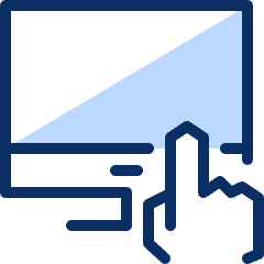 Programming Touchscreen Icon from Cyber Duotone Set