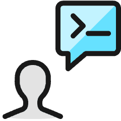 Programming User Chat 2 Icon from Ultimate Colors Set