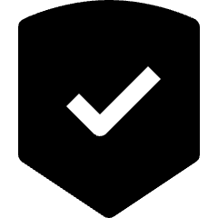 Shield Check Icon from Nova Solid Set