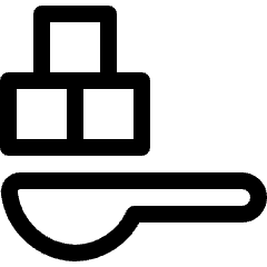 Drinks Extra Add Sugar Icon from Ultimate Regular Set