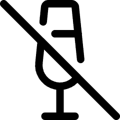 Drinks No Alcohol Wine Glass Icon from Ultimate Regular Set