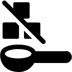 Drinks No Sugar Icon from Ultimate Bold Set