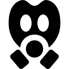 Protection Gas Mask 1 Icon from Nova Solid Set