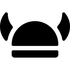 Protection Helmet Viking Icon from Ultimate Bold Set