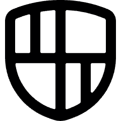 Protection Shield 3 Alternate Icon from Ultimate Bold Set