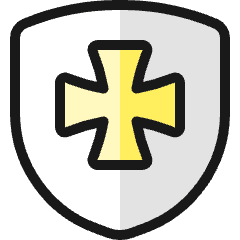 Protection Shield Knight Icon from Ultimate Colors Set