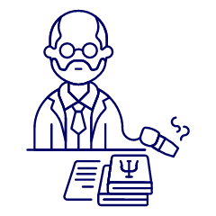 Psychologist 1 Illustration from UX Line Set