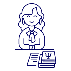 Psychologist 4 Illustration from UX Line Set