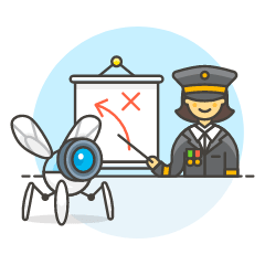Spy Robot 2 5 Illustration from UX Colors Set