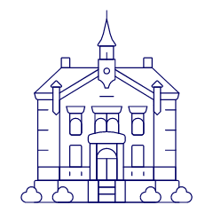 City Hall Illustration from UX Line Set