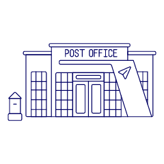 Post Office 3 Illustration from UX Line Set