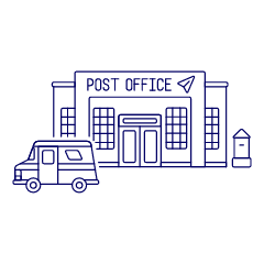 Post Office 2 Illustration from UX Line Set