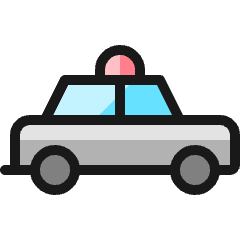 Public Service Police 1 Icon from Ultimate Colors Set