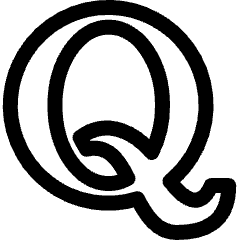 Quora Logo Icon from Ultimate Regular Set
