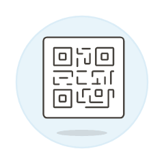 Qr Code Illustration from UX Colors Set