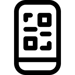 Mobile Qr Code Icon from Ultimate Regular Set