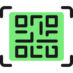Qr Code Scan Icon from Ultimate Colors Set
