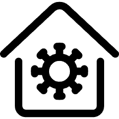 Quarantine Place House 1 Icon from Ultimate Regular Set