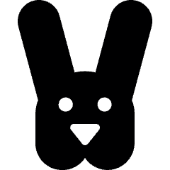 Rabbit Icon from Ultimate Bold Set