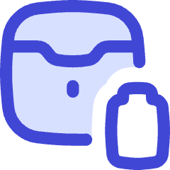 Earpods Case Battery Icon from Flex Duo Set