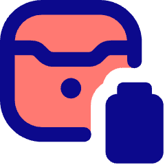 Earpods Case Battery Icon from Core Pop Set