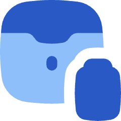 Earpods Case Battery Icon from Flex Flat Set