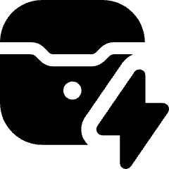 Earpods Case Charge Icon from Core Solid Set