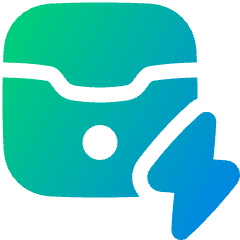 Earpods Case Charge Icon from Plump Gradient Set