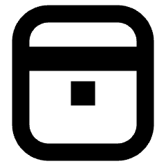 Earpods Case Icon from Sharp Remix Set