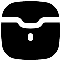 Earpods Case Icon from Flex Solid Set