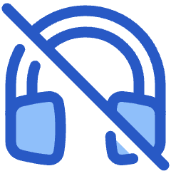 Headset Off Icon from Plump Duo Set