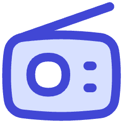 Radio Icon from Flex Duo Set