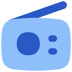 Radio Icon from Flex Flat Set