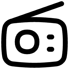 Radio Icon from Flex Line Set