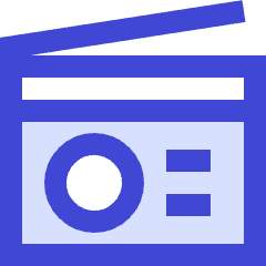 Radio Icon from Sharp Duo Set
