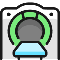Radiology Scan Mri Icon from Ultimate Colors Set