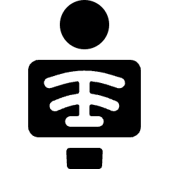 Radiology Scanning Icon from Ultimate Bold Set
