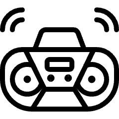 Radio Stereo 1 Icon from Ultimate Light Set