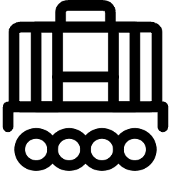 Goods Train Icon from Ultimate Regular Set