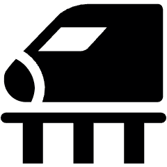 High Speed Train 1 Icon from Ultimate Bold Set