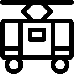 Railroad Locomotive 1 Icon from Ultimate Regular Set