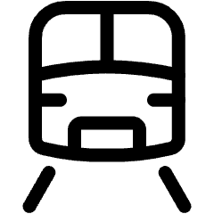 Railroad Train 2 Icon from Ultimate Regular Set