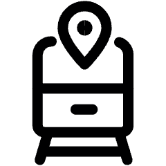 Train Location Icon from Ultimate Regular Set