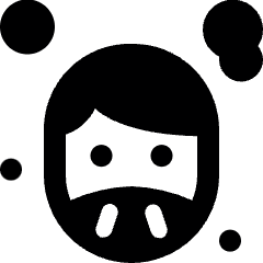 Gas Pollution Mask 2 Icon from Ultimate Bold Set