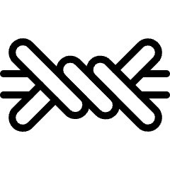 Protest Barb Wire 1 Icon from Ultimate Light Set